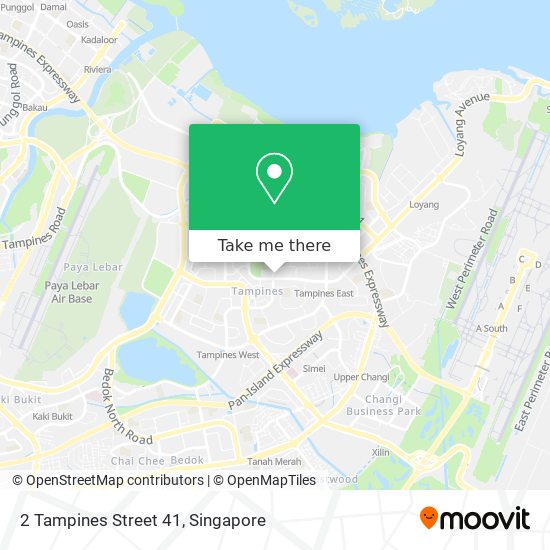2 Tampines Street 41 map