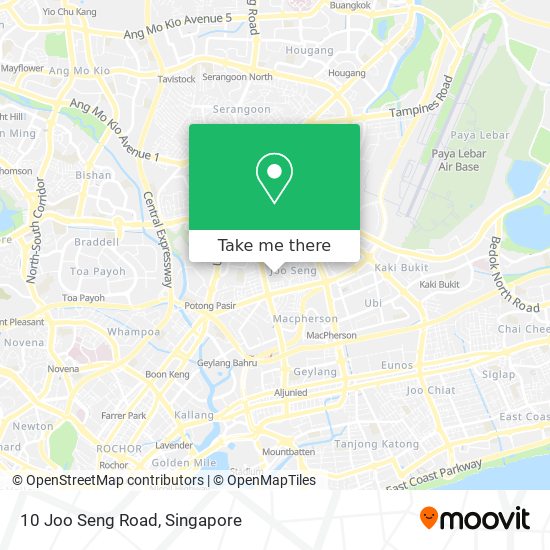 10 Joo Seng Road map