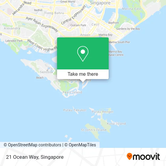 21 Ocean Way map