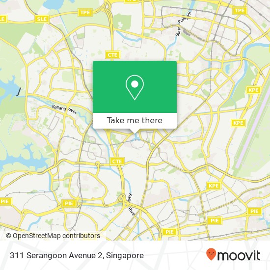 311 Serangoon Avenue 2 map
