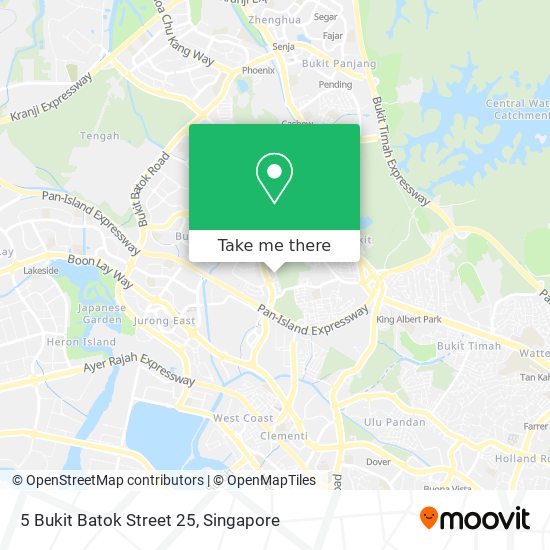 5 Bukit Batok Street 25 map