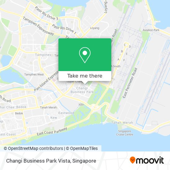 Changi Business Park Vista地图