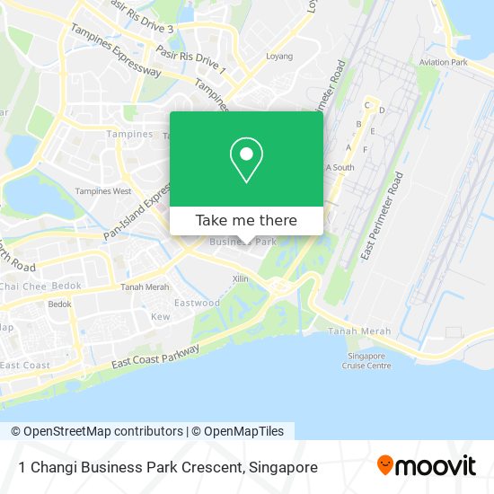 1 Changi Business Park Crescent地图