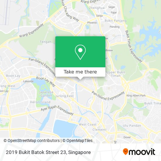 2019 Bukit Batok Street 23 map