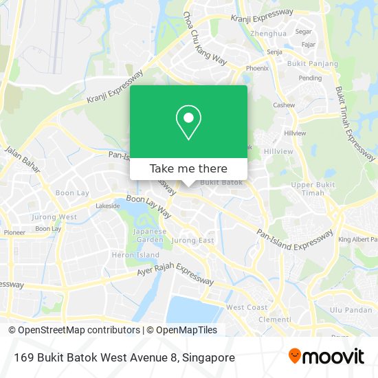 169 Bukit Batok West Avenue 8地图