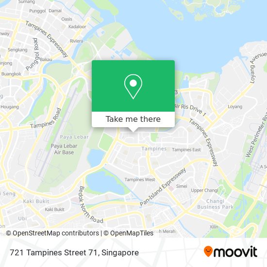 721 Tampines Street 71 map