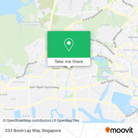 333 Boon Lay Way map