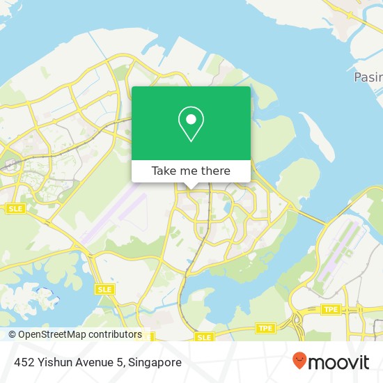 452 Yishun Avenue 5 map