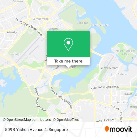 509B Yishun Avenue 4 map