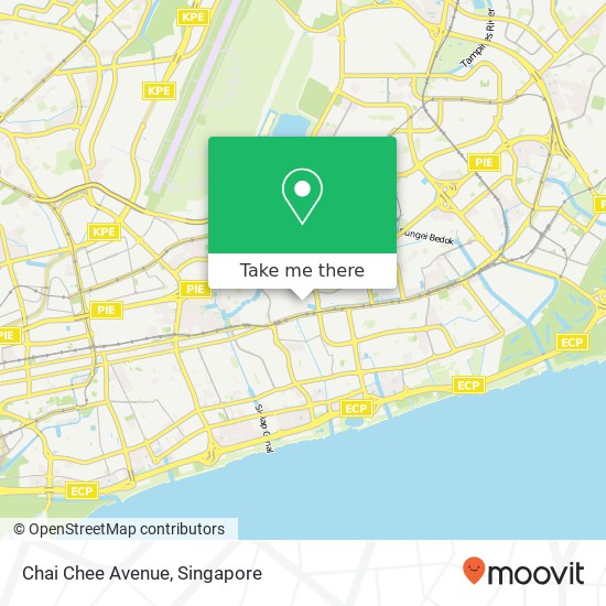 Chai Chee Avenue map