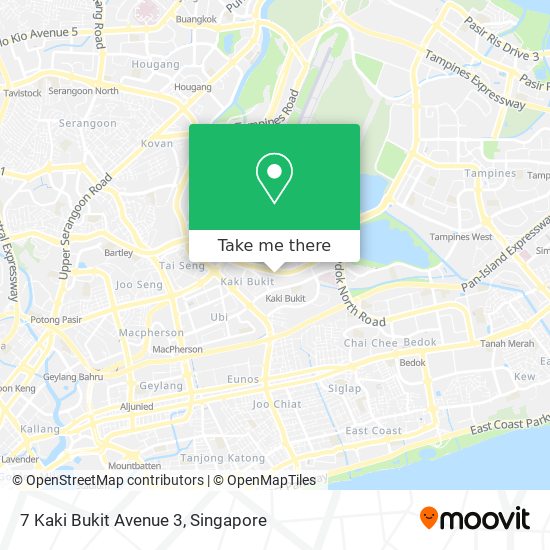 7 Kaki Bukit Avenue 3地图
