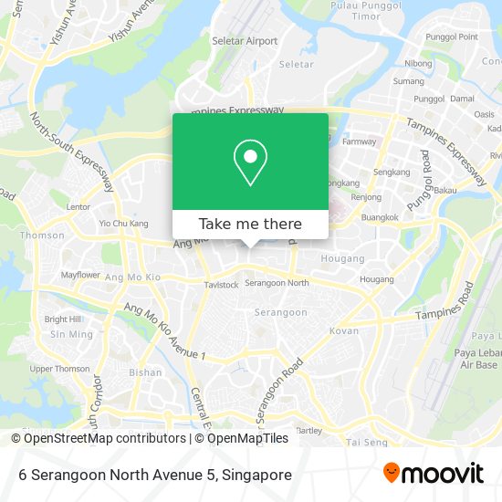 6 Serangoon North Avenue 5 map