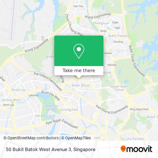 50 Bukit Batok West Avenue 3 map