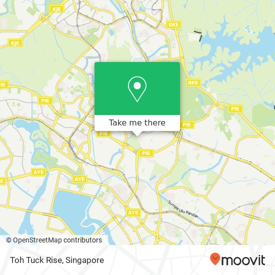 Toh Tuck Rise地图