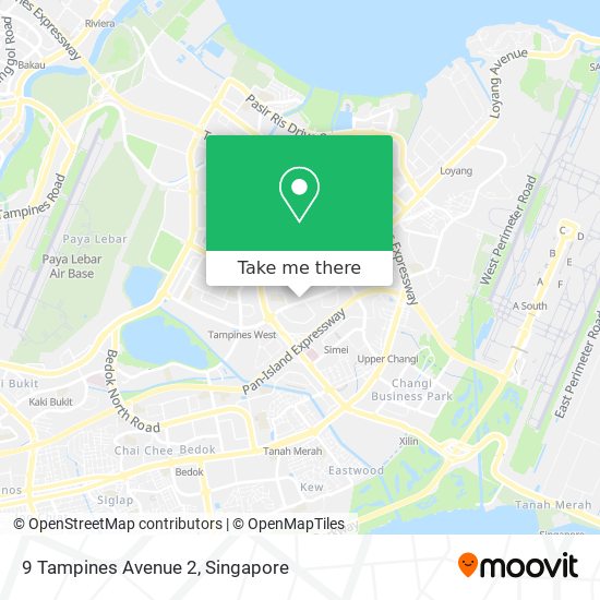 9 Tampines Avenue 2 map