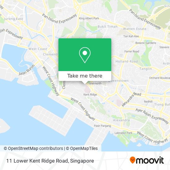 11 Lower Kent Ridge Road map