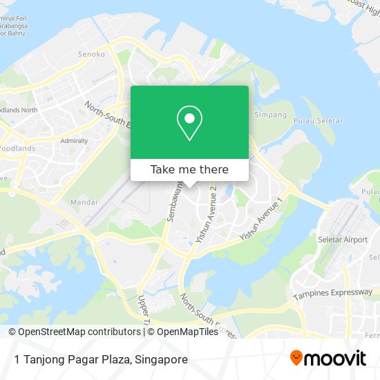 1 Tanjong Pagar Plaza map