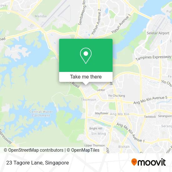 23 Tagore Lane map