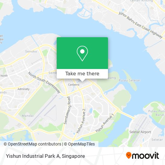 Yishun Industrial Park A地图