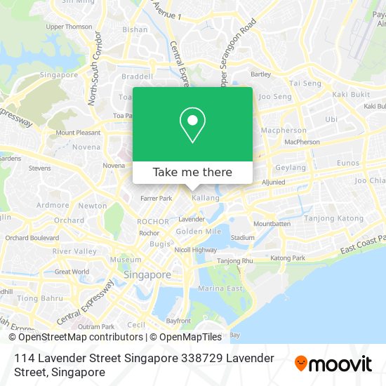 114 Lavender Street Singapore 338729 Lavender Street地图