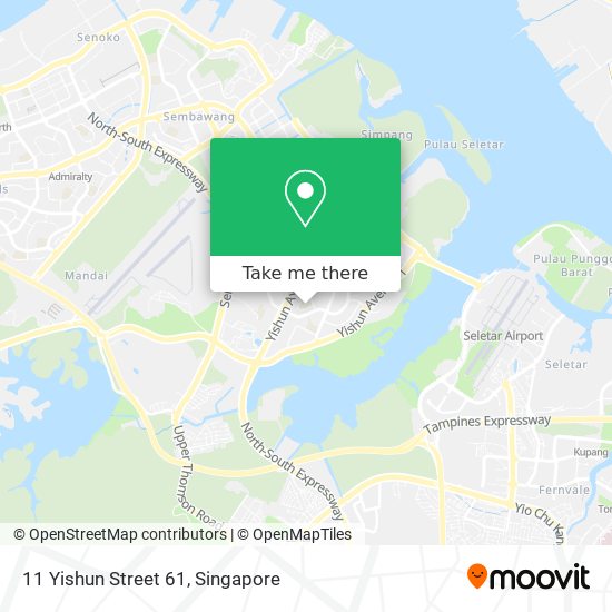 11 Yishun Street 61地图