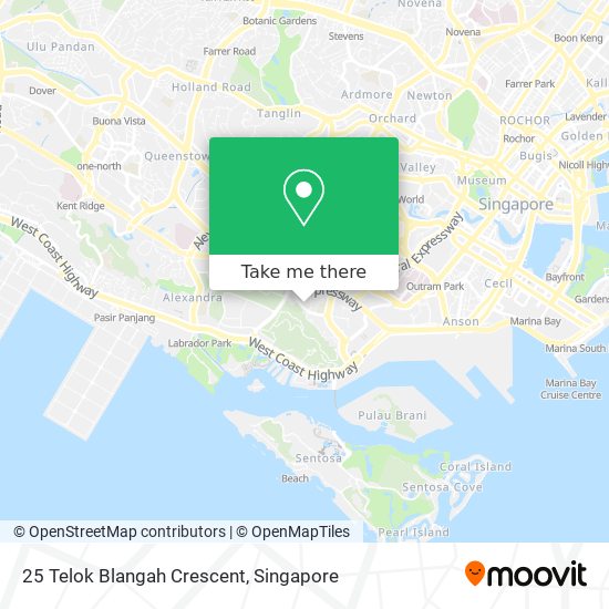 25 Telok Blangah Crescent map