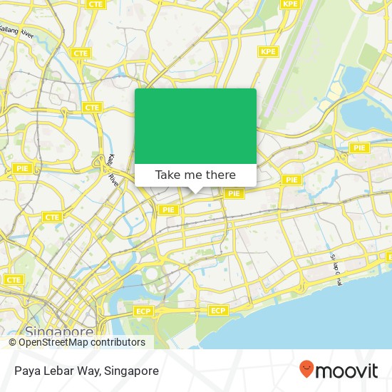 Paya Lebar Way map