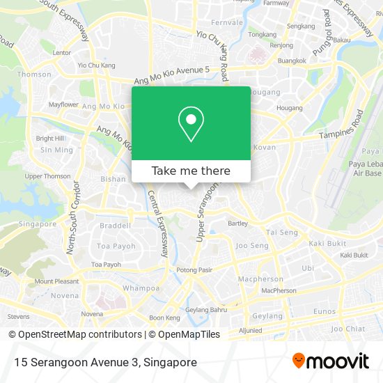 15 Serangoon Avenue 3地图