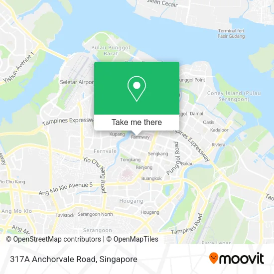317A Anchorvale Road map