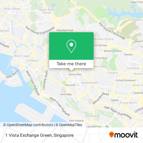 1 Vista Exchange Green地图
