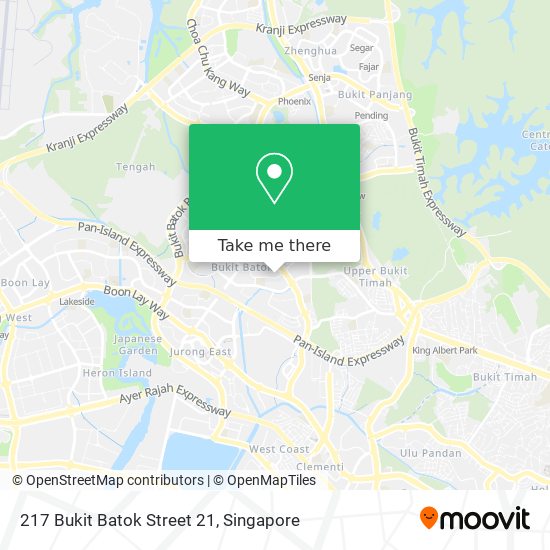 217 Bukit Batok Street 21地图