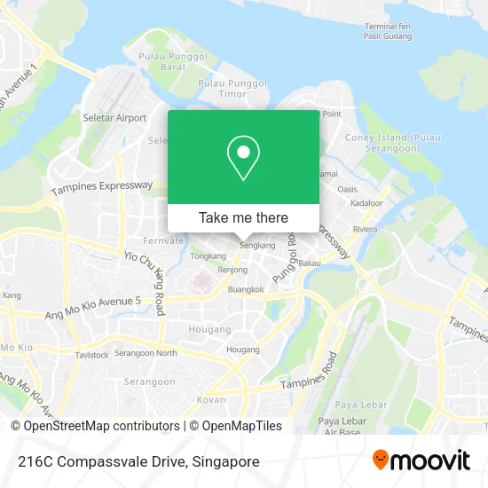 216C Compassvale Drive map