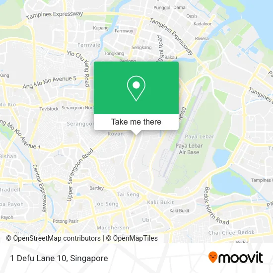 1 Defu Lane 10地图