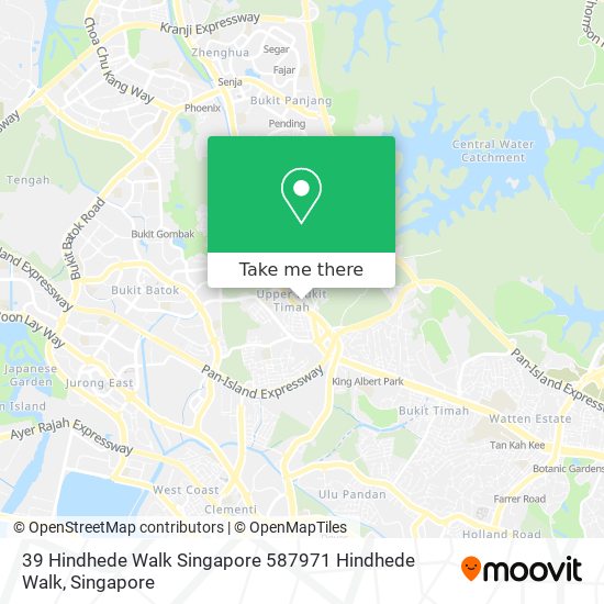 39 Hindhede Walk Singapore 587971 Hindhede Walk地图