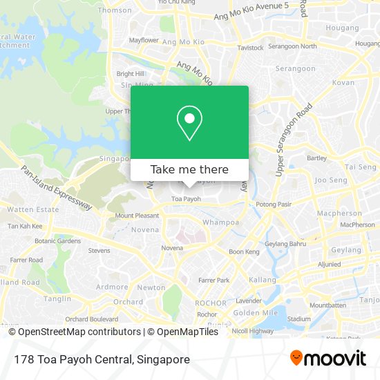 178 Toa Payoh Central map