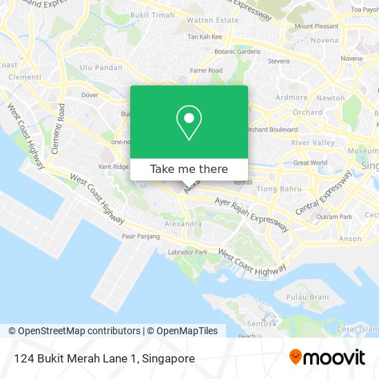 124 Bukit Merah Lane 1地图