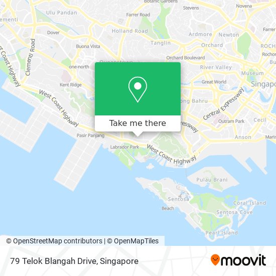 79 Telok Blangah Drive map