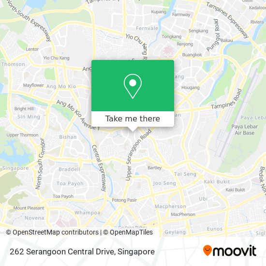 262 Serangoon Central Drive map