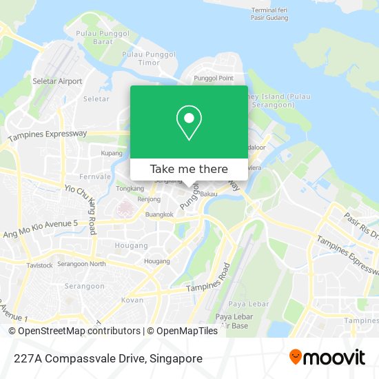 227A Compassvale Drive map
