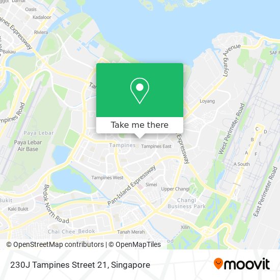 230J Tampines Street 21 map