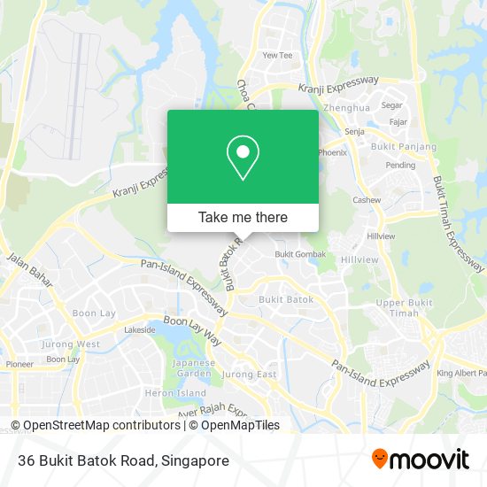 36 Bukit Batok Road地图