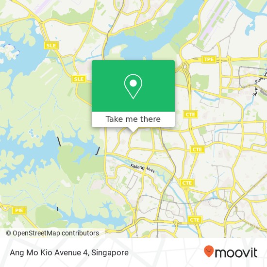 Ang Mo Kio Avenue 4 map