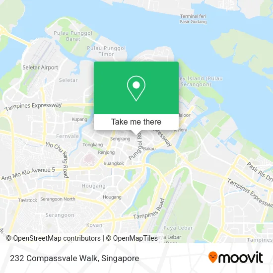 232 Compassvale Walk map