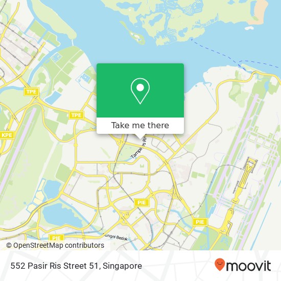 552 Pasir Ris Street 51 map