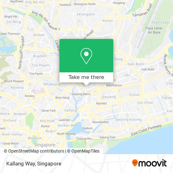 Kallang Way map