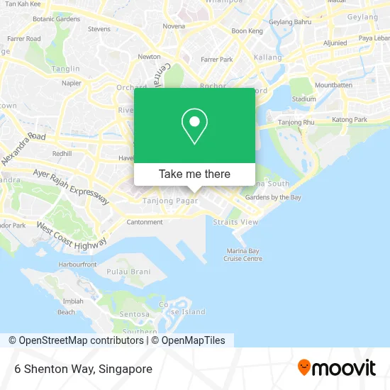 How to Get to 6 Shenton Way in Singapore by Bus or Metro?