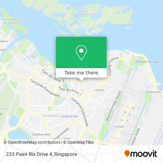 233 Pasir Ris Drive 4 map