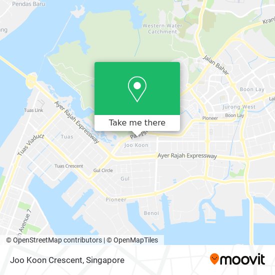 Joo Koon Crescent map