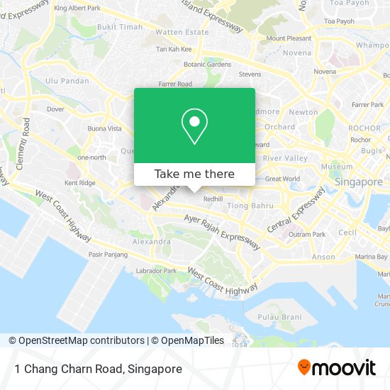 1 Chang Charn Road map