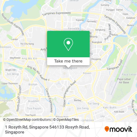 1 Rosyth Rd, Singapore 546133 Rosyth Road地图